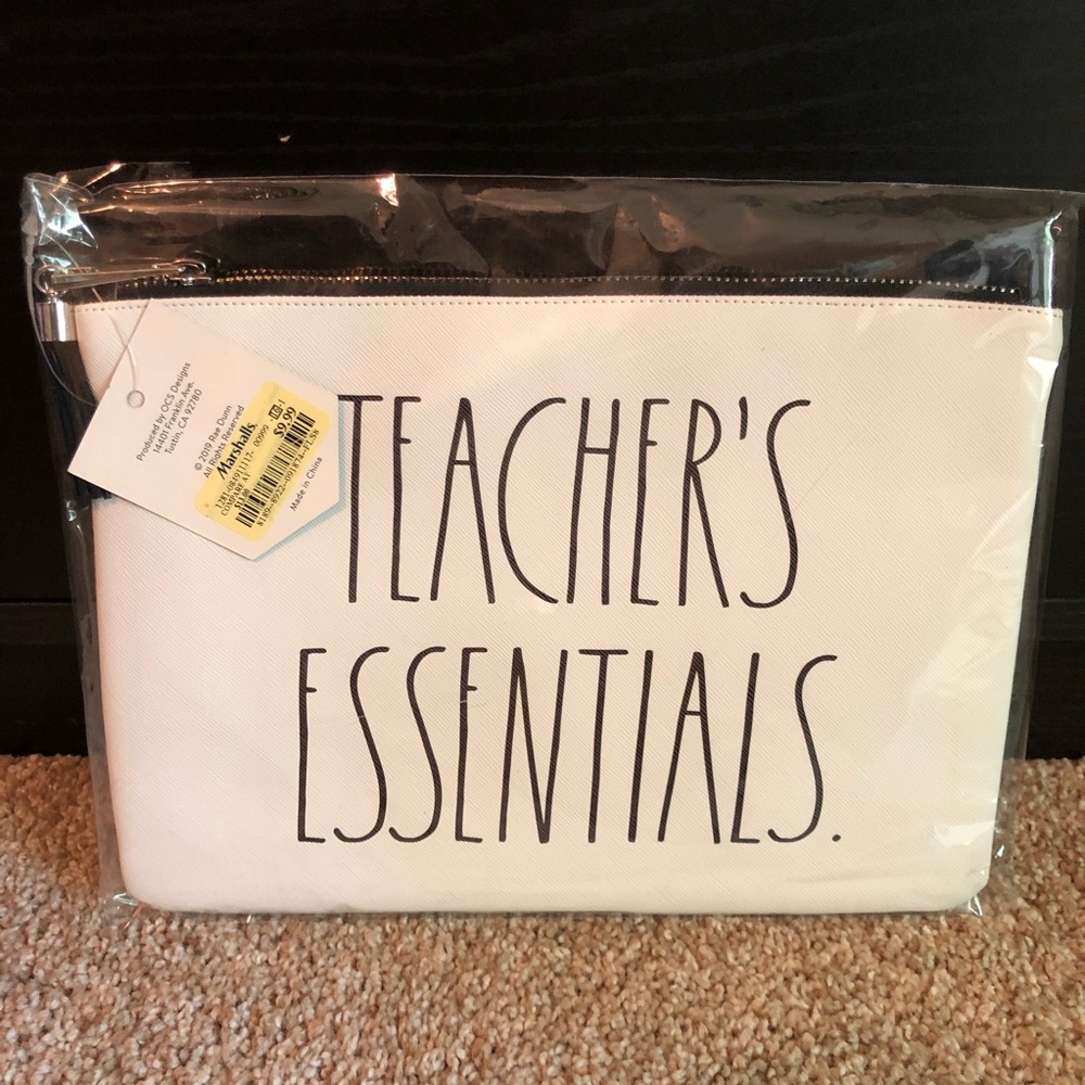 Rae Dunn Teacher’s Essentials Pouch